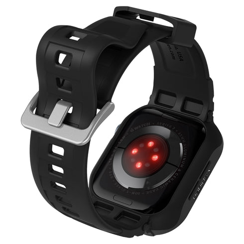 Spigen כיסוי+רצועה ל-Apple Watch Series (45mm / 44mm) – Rugged Armor Pro